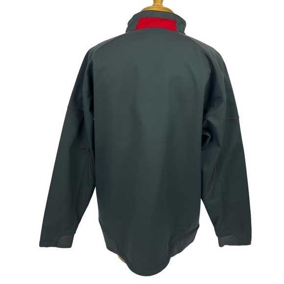 Nike Team Men’s Full Zip Athletic Jacket Sz XL Color Gray Zip Pockets - Picture 4 of 9